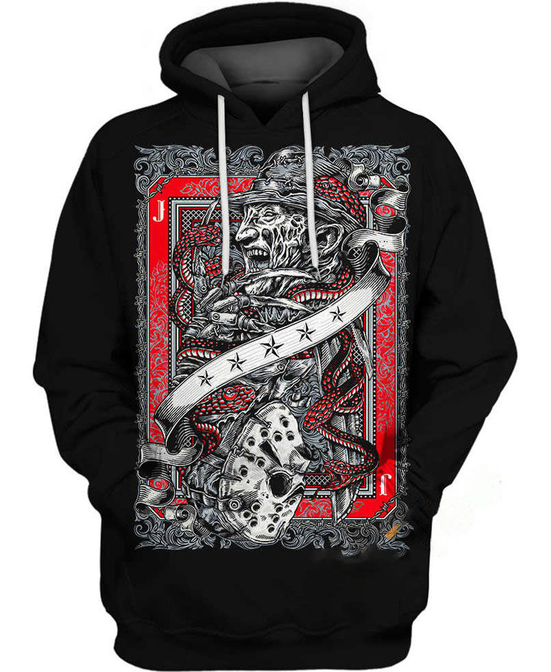 Freddy X Jason Hoodie 3D