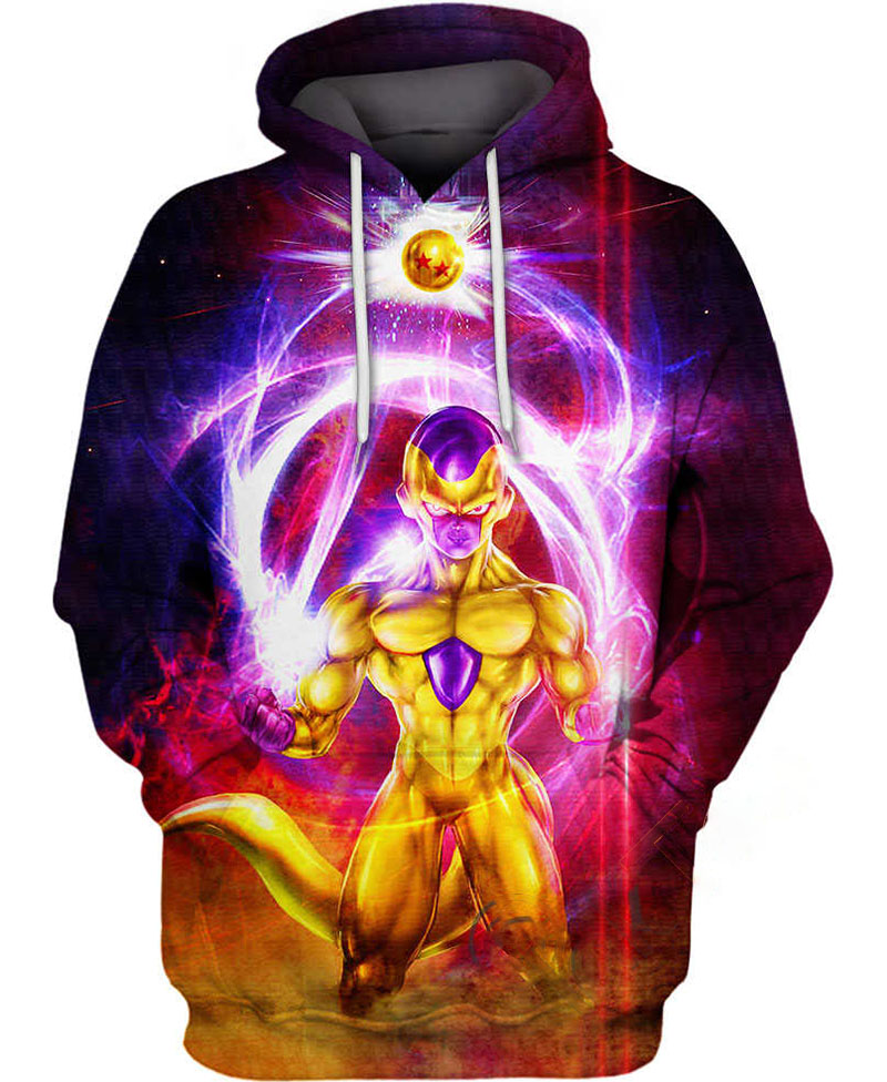 Freeza Gold Form Hoodie 3D