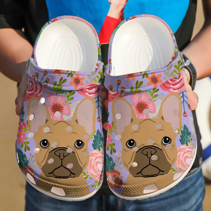 French Bulldog Cute Crocs Clog Shoes