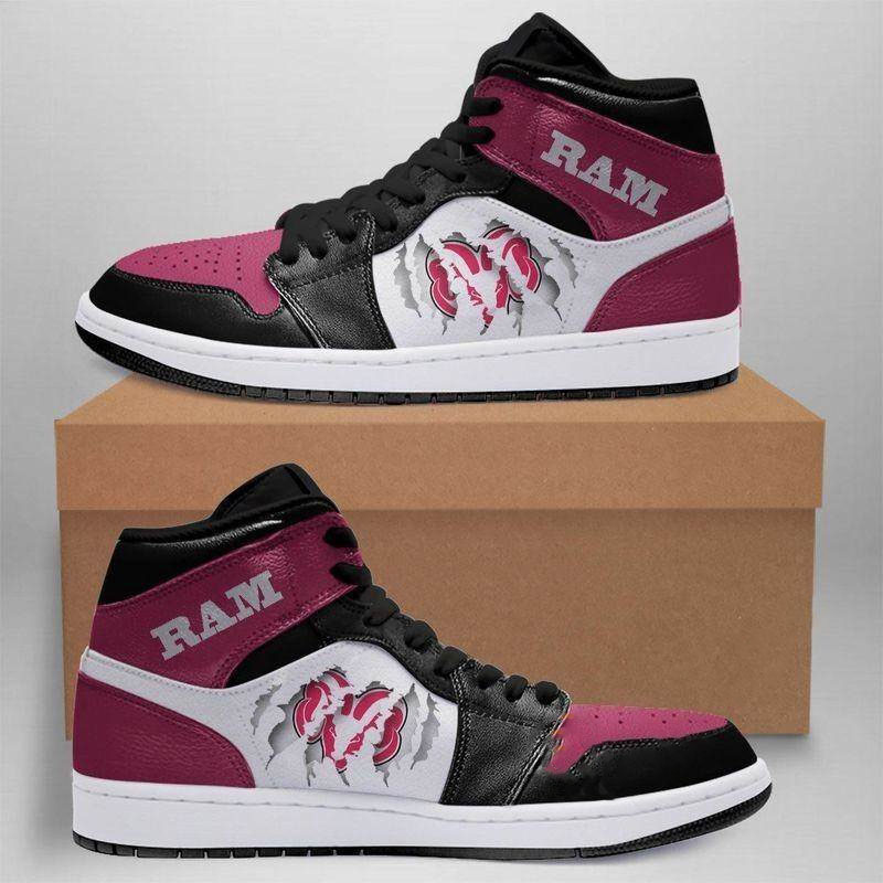 Fresno City College Rams Ncaa Custom Air Jordan Shoes