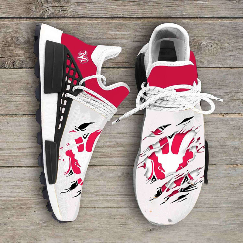 Fresno City College Rams Ncaa Sport Teams NMD Human Shoes