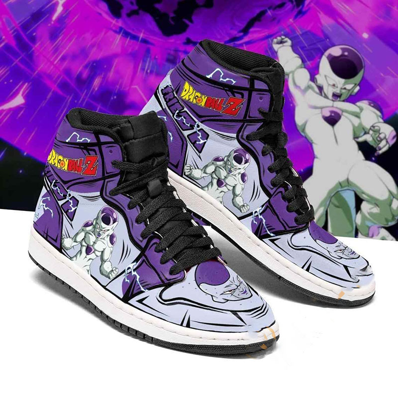 Frieza Classic Dragon Ball Z Anime Sneakers Air Jordan Shoes