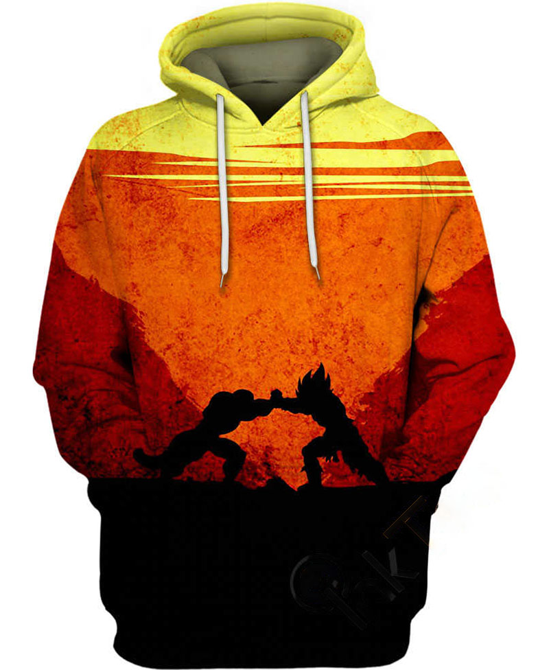 Frieza Vs Goku Hoodie 3D