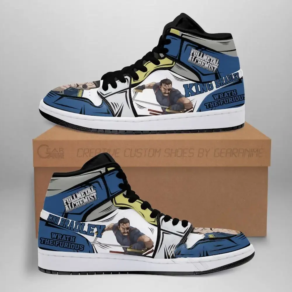 Fuhrer King Bradley Fullmetal Alchemist Anime Amazon Air Jordan Shoes