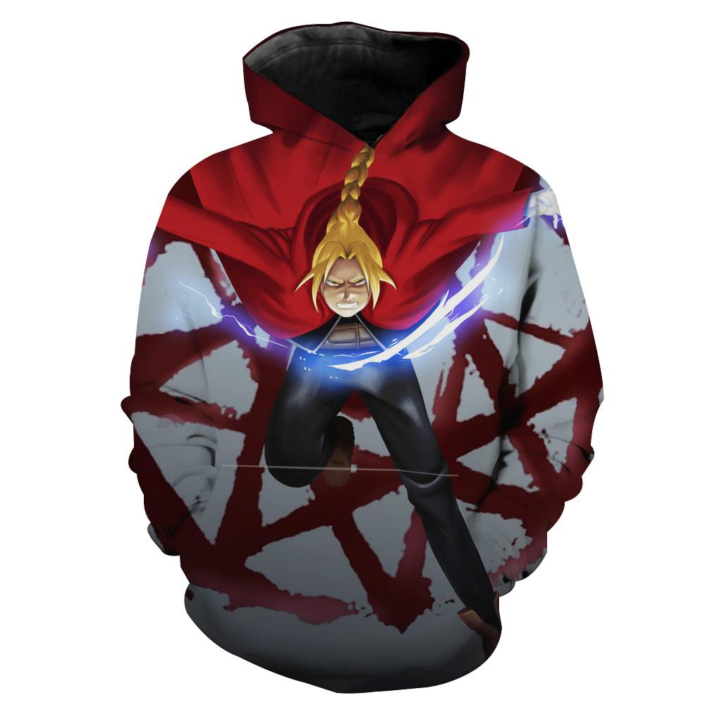 Full Metal Alchemist Brotherhood Fma Hoodie 3D