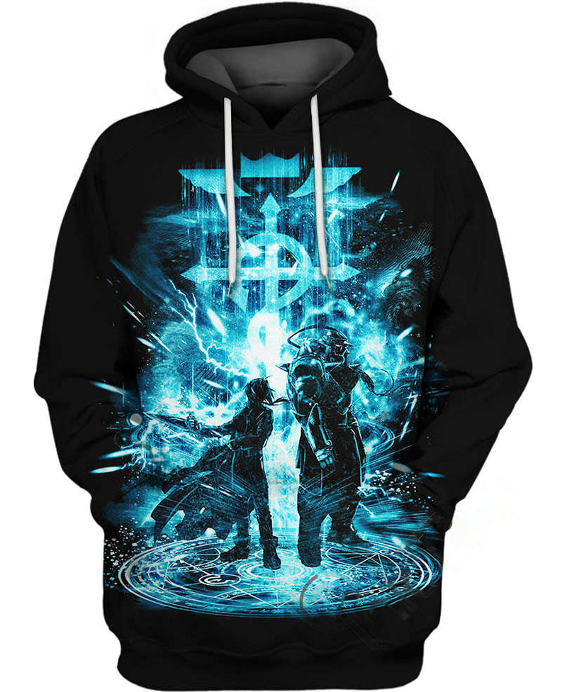 Fullmetal Alchemist Eternal Hoodie 3D