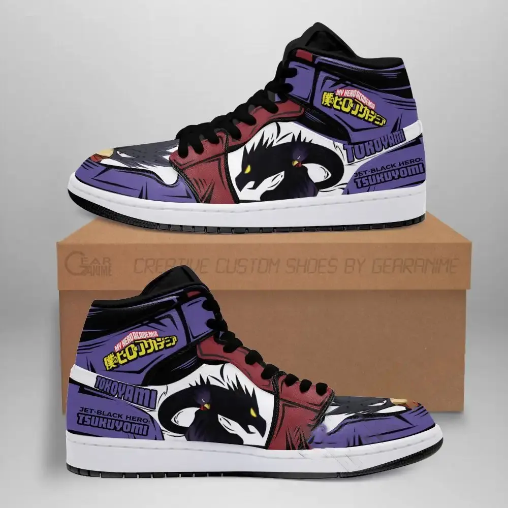 Fumikage Tokoyami Tsukuyomi My Hero Academia Amazon Air Jordan Shoes