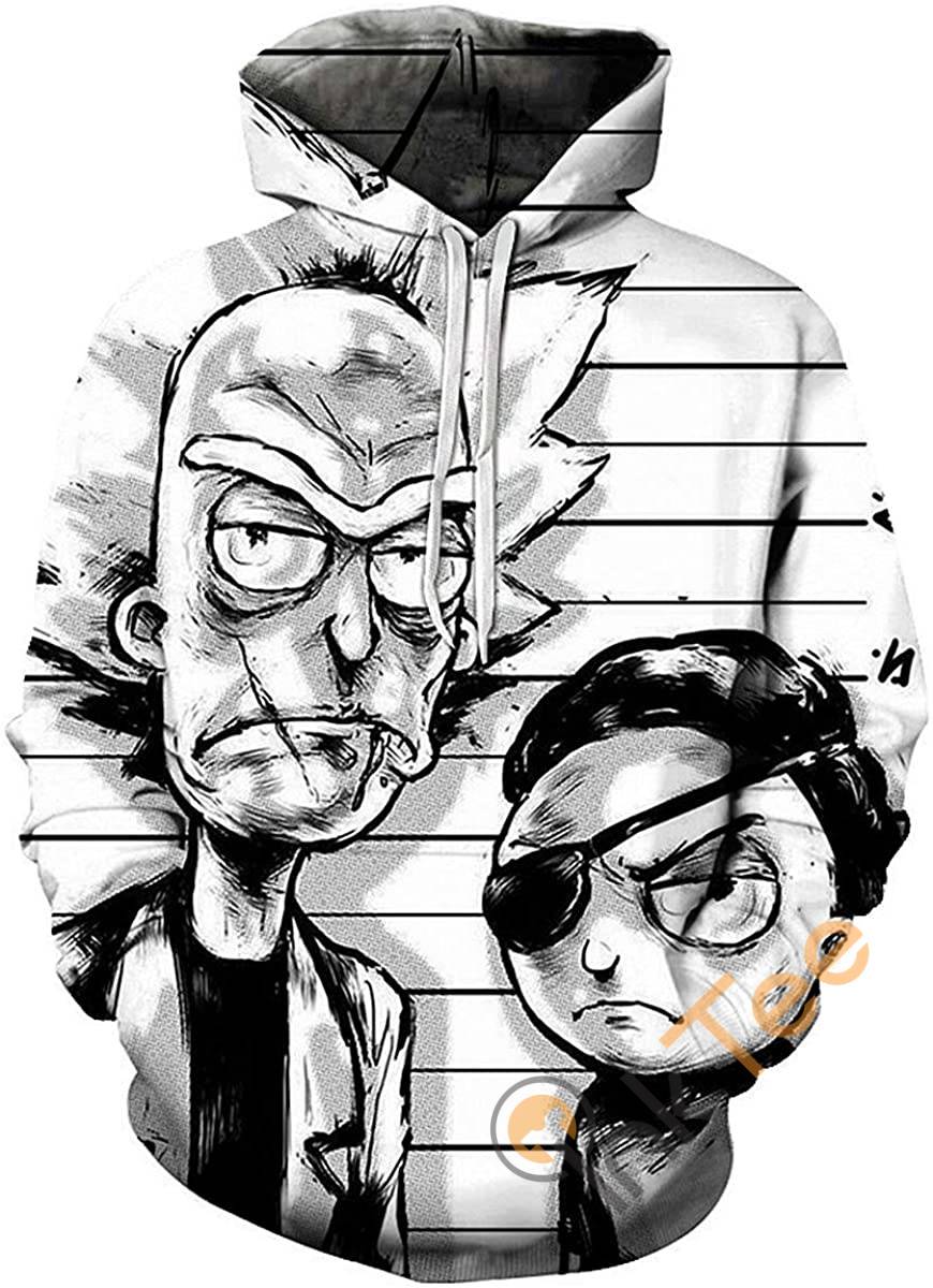 Funny Cartoon Cosplay Print Pullover With Front Pocket Hoodie 3D