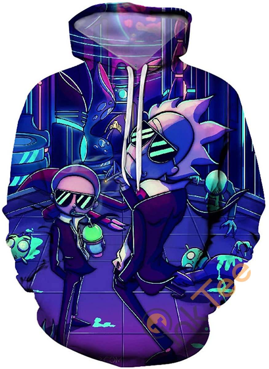 Funny Cartoon Cosplay Print Pullover With Front Pocket Hoodie 3D