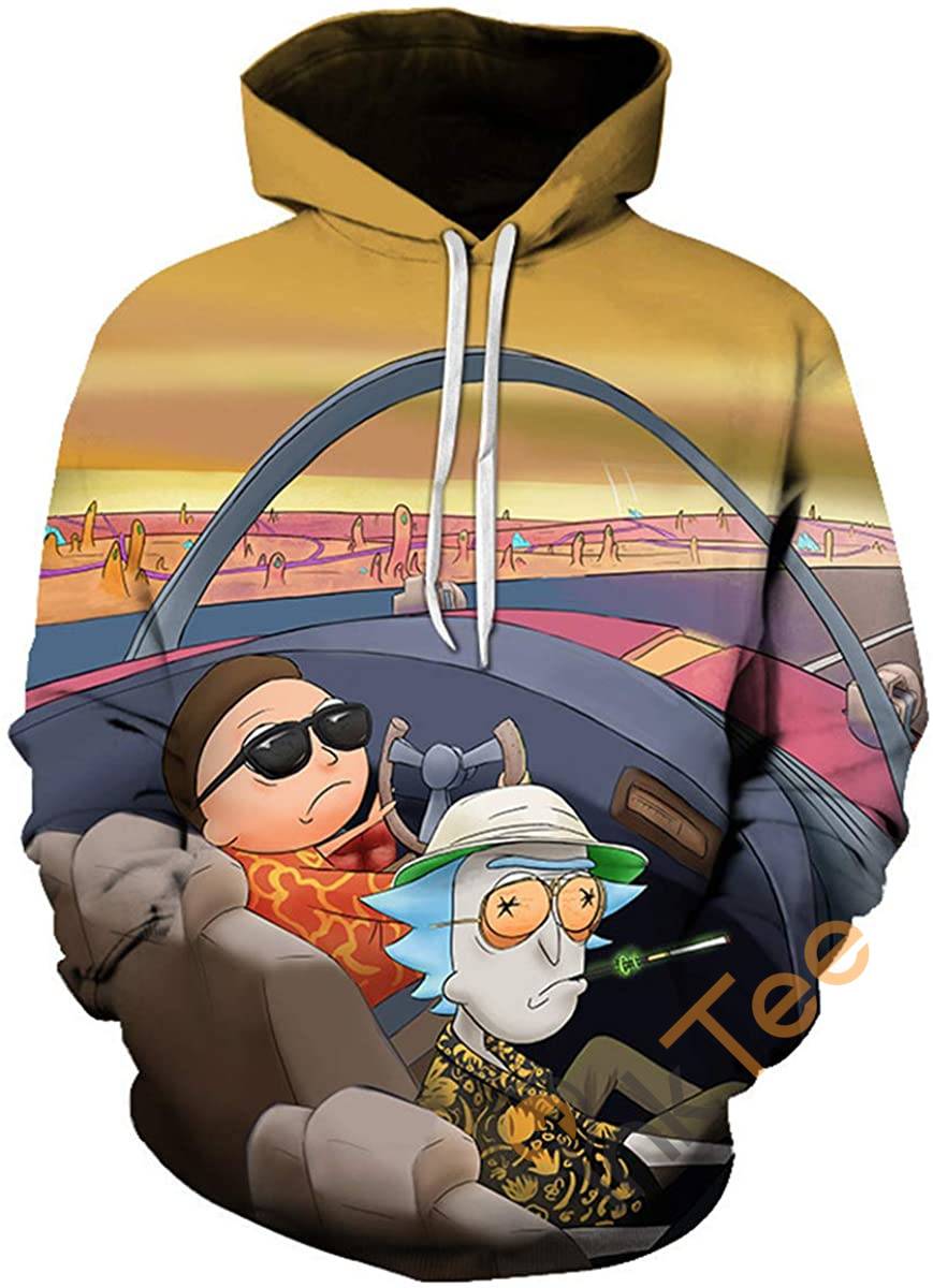 Funny Cartoon Cosplay Print Pullover With Front Pocket Hoodie 3D