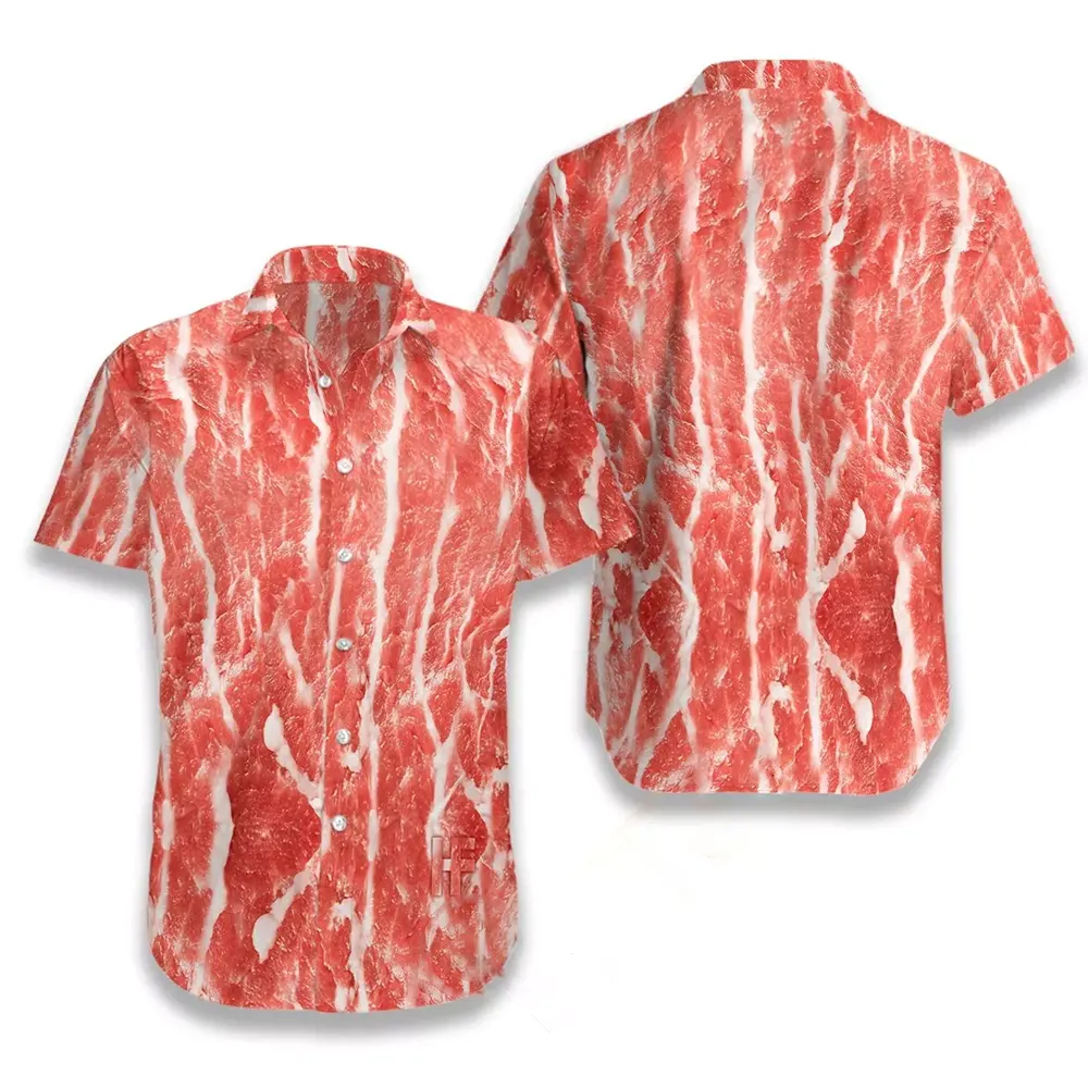 Funny Pork Meat Hawaiian shirts