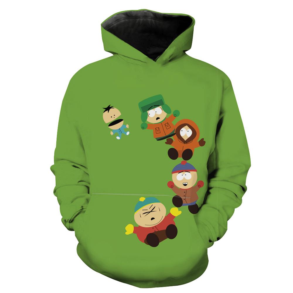 Funny South Park Cartman Stan And Kyle Hoodie 3D