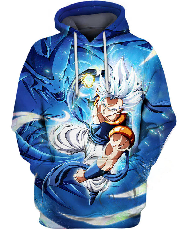 Fusion Of Goku And Vegeta Hoodie 3D
