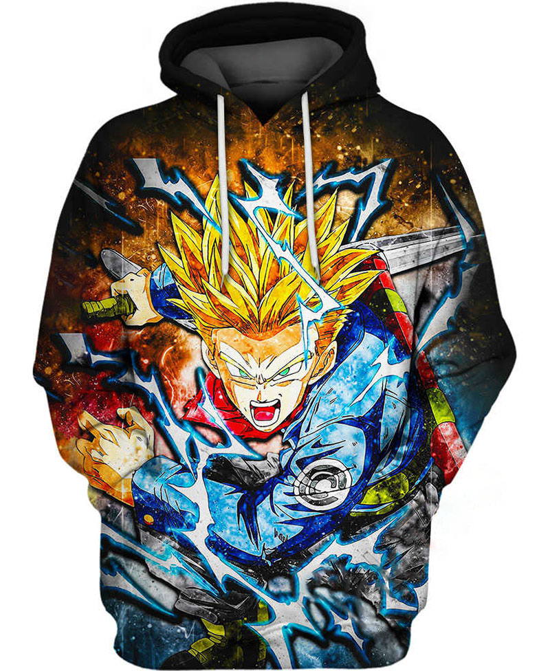 Future Trunks Hoodie 3D