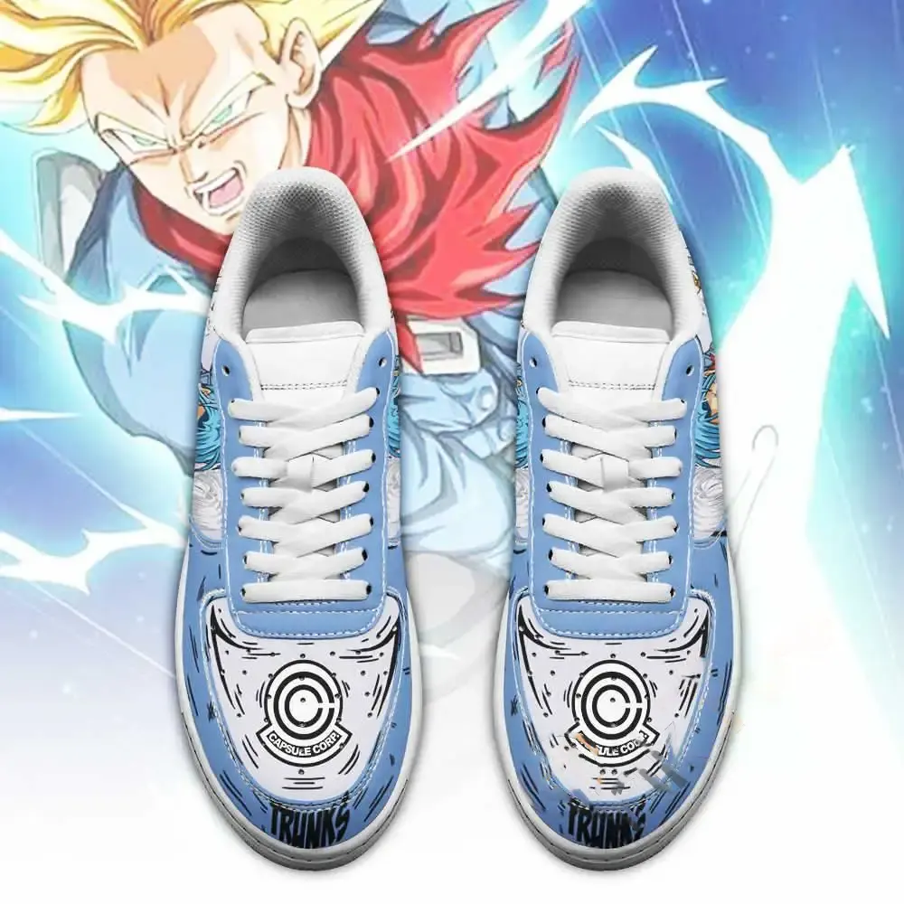 Future Trunks Custom Dragon Ball Anime Fan Gift Amazon Nike Air Force Shoes