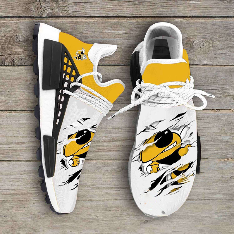 Ga Tech Yellow Jackets Ncaa Sport Teams NMD Human Shoes