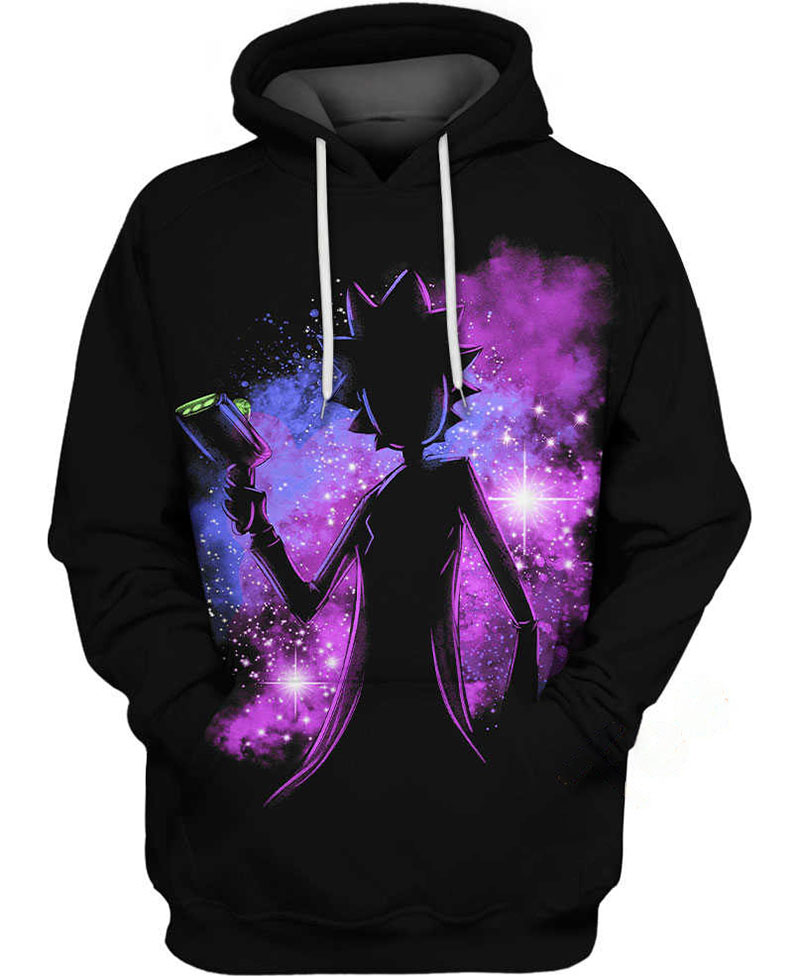 Galaxy Rick Hoodie 3D