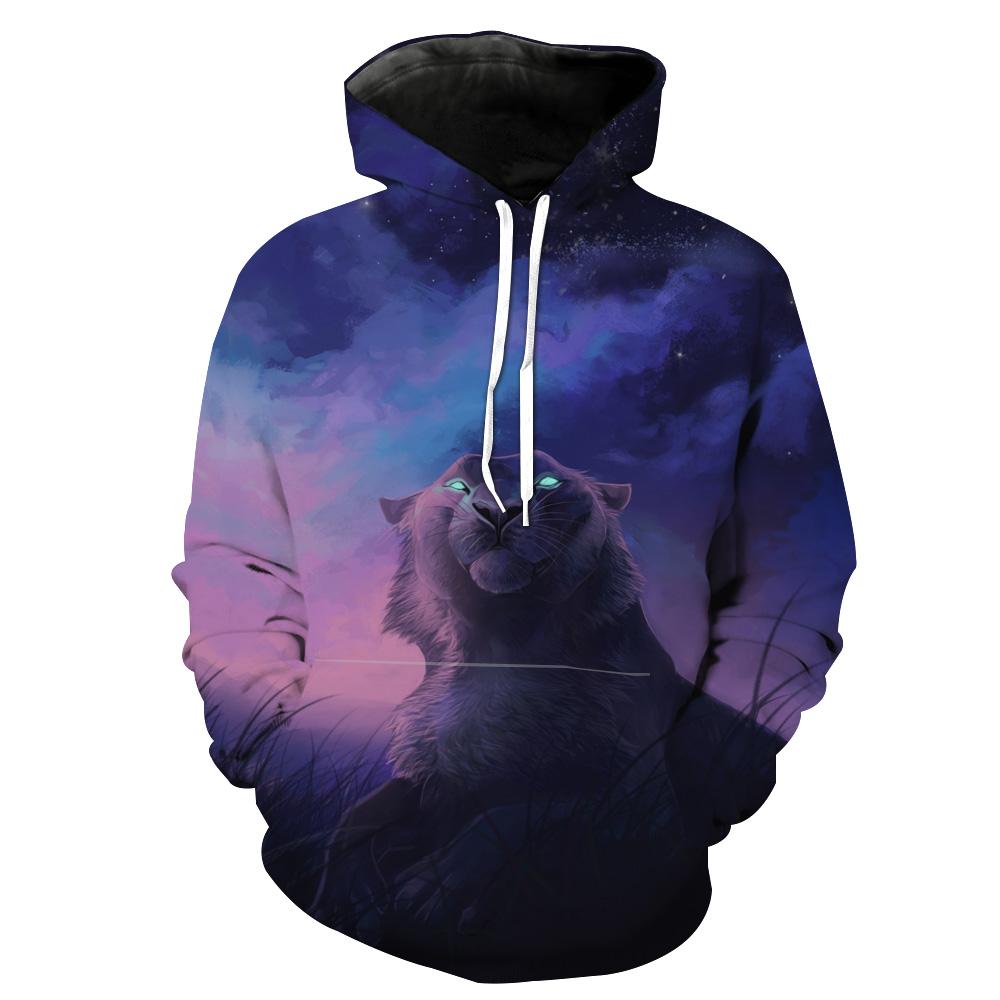 Galaxy Tiger Epic Space Tiger Hoodie 3D