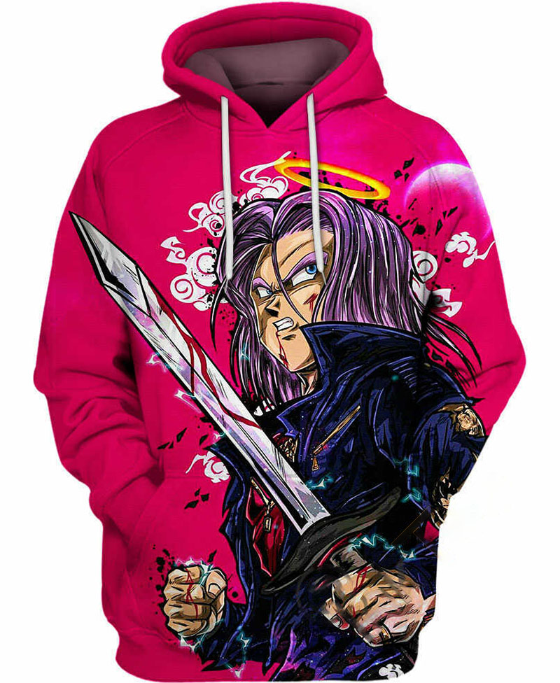 Gangsta Trunks Hoodie 3D
