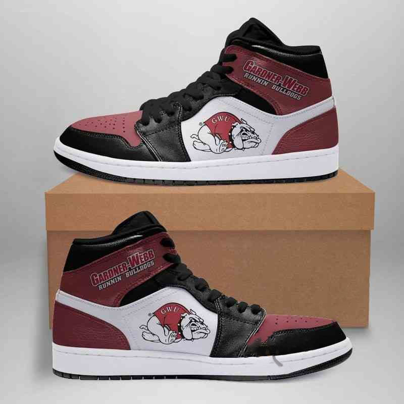 Gardner-webb Bulldogs Custom Air Jordan Shoes