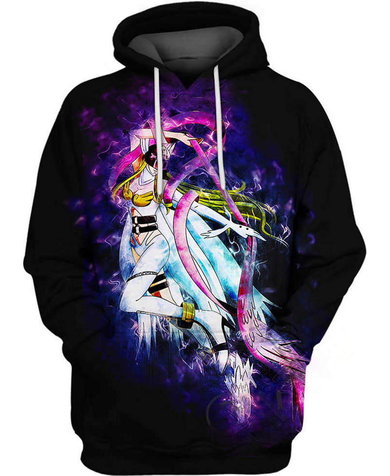 Gatomon Digimon Hoodie 3D