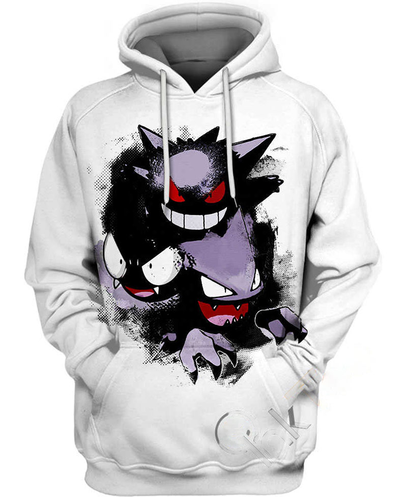 Gengar Gatsly Haunter Hoodie 3D