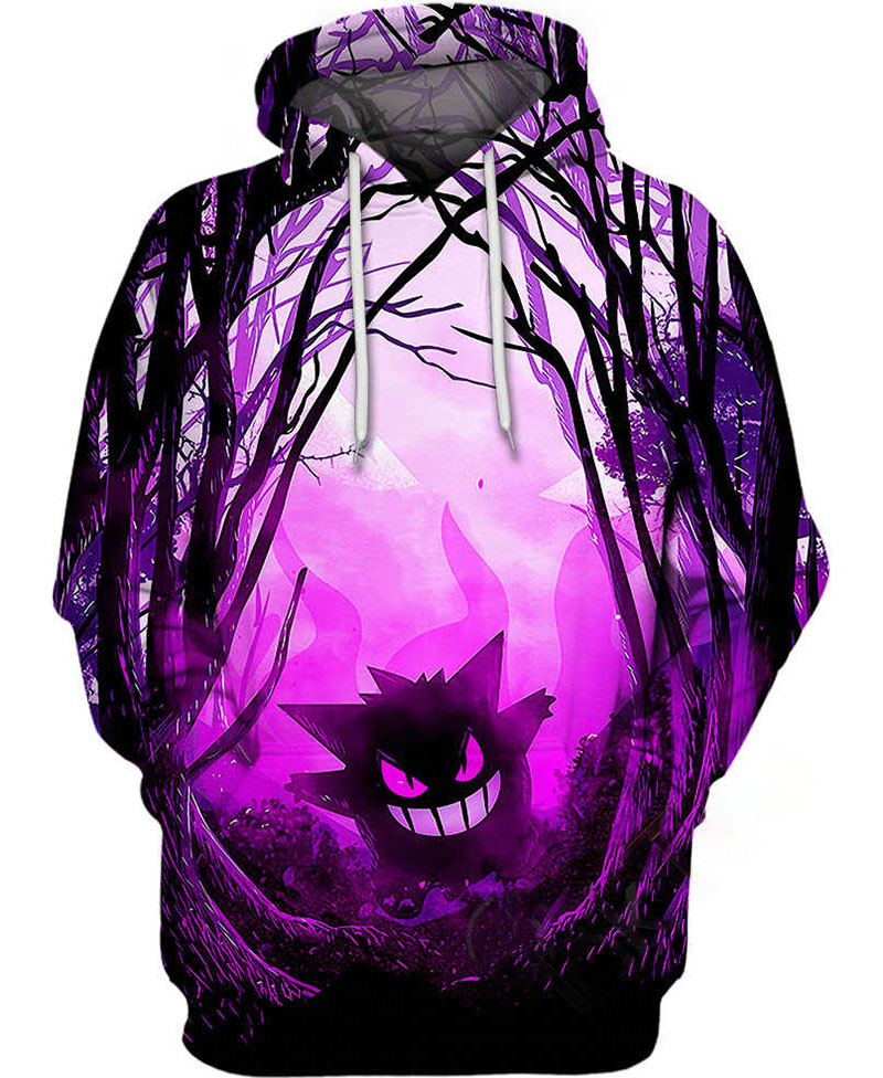 Gengar Mystery Hoodie 3D