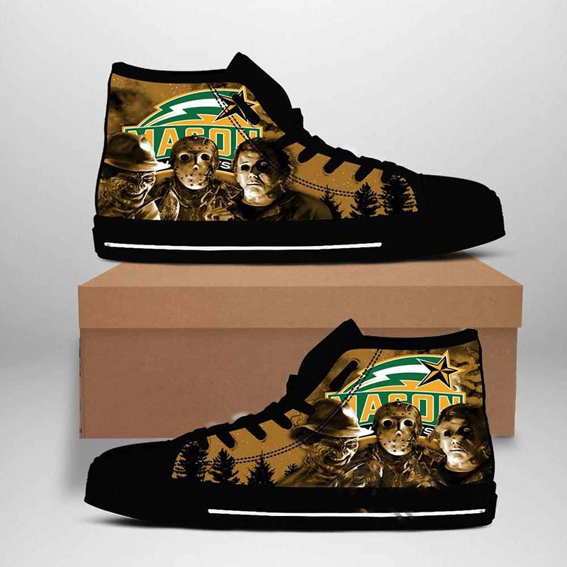 George Mason Patriots Ncaa High Top Shoes