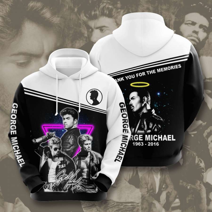 George Michael Custom Hoodie 3D