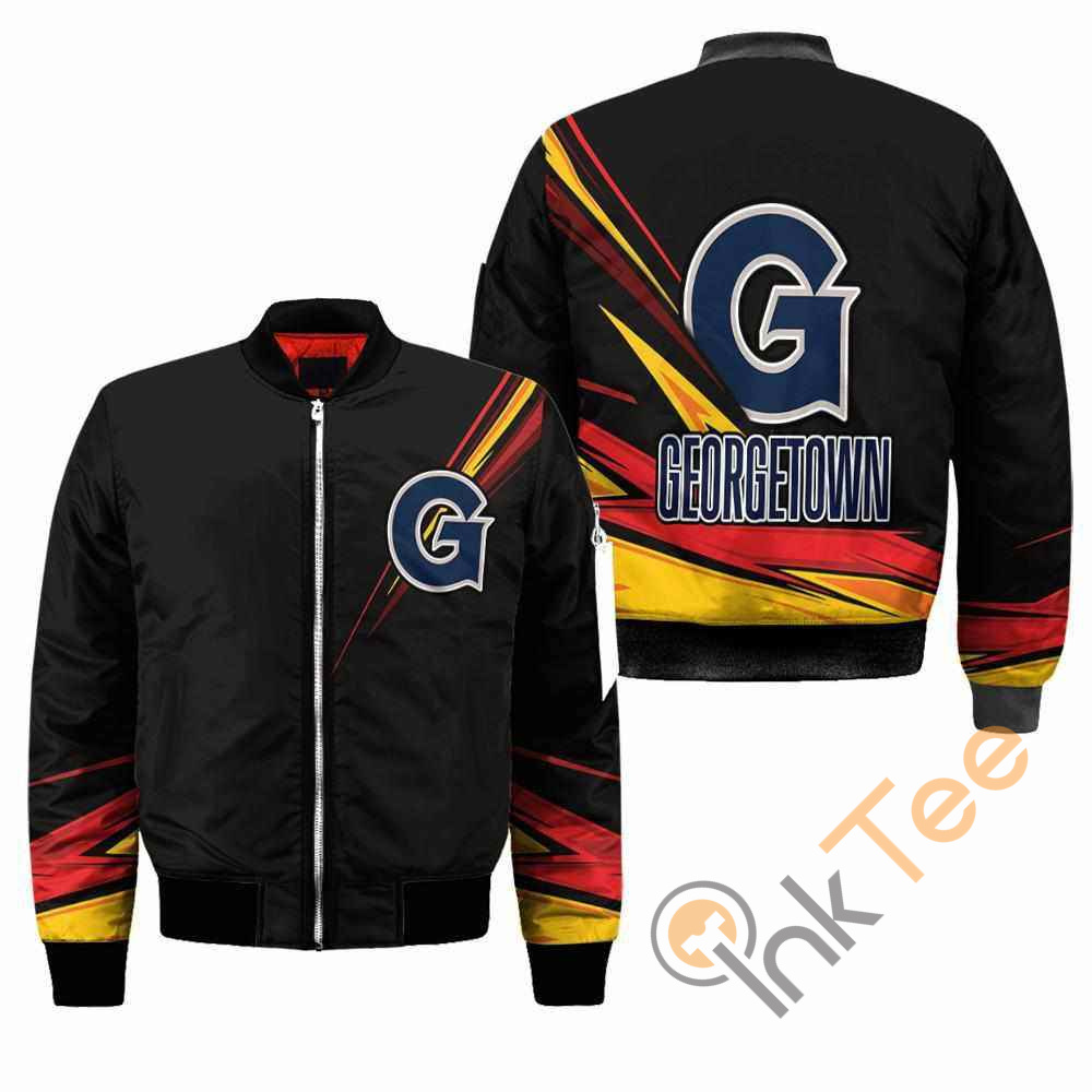 Georgetown Hoyas NCAA Black Apparel Best Christmas Gift For Fans Bomber Jacket
