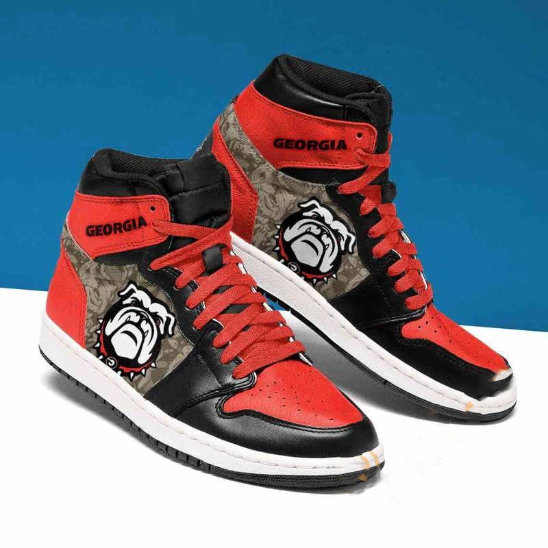 Georgia Bulldogs Custom Air Jordan Shoes