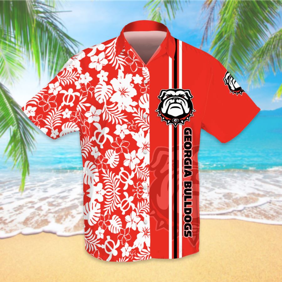 Georgia Bulldogs Custom Hawaiian shirts