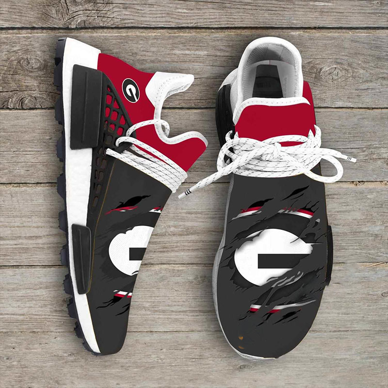 Georgia Bulldogs Ncaa NMD Human Shoes