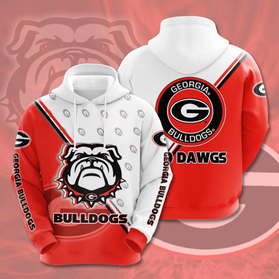 Georgia Bulldogs Custom Hoodie 3D