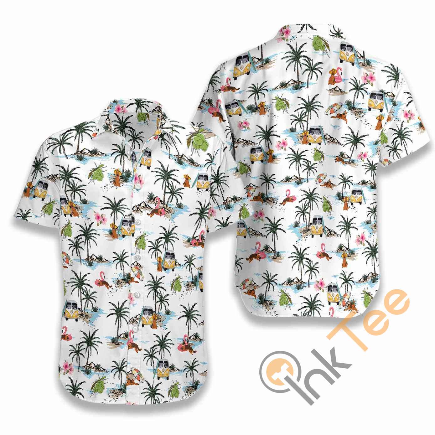 German Shepherd Hawaiian shirts