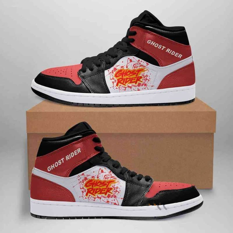 Ghost Rider Marvel Custom Air Jordan Shoes
