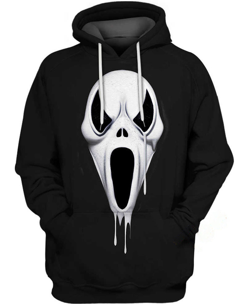 Ghost Scream Hoodie 3D