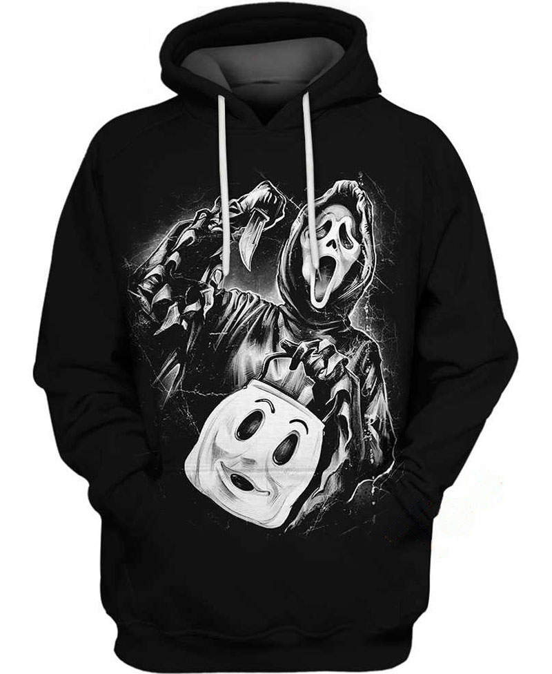 Ghostface Scream Hoodie 3D