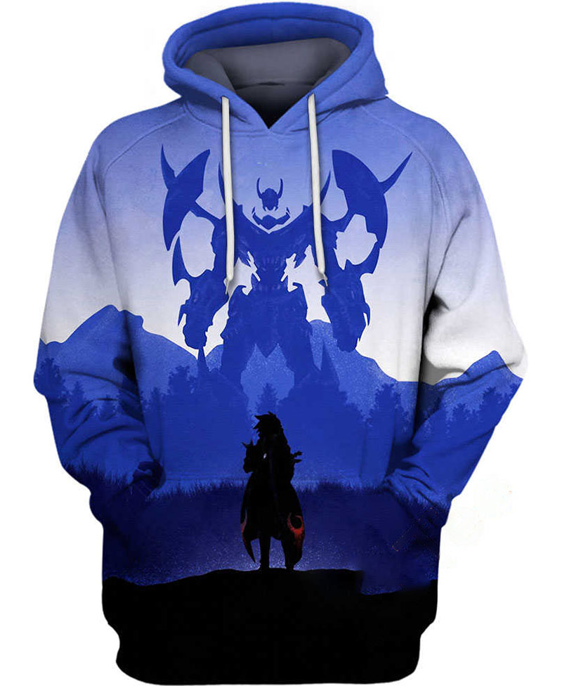 Giant Robot Hoodie 3D