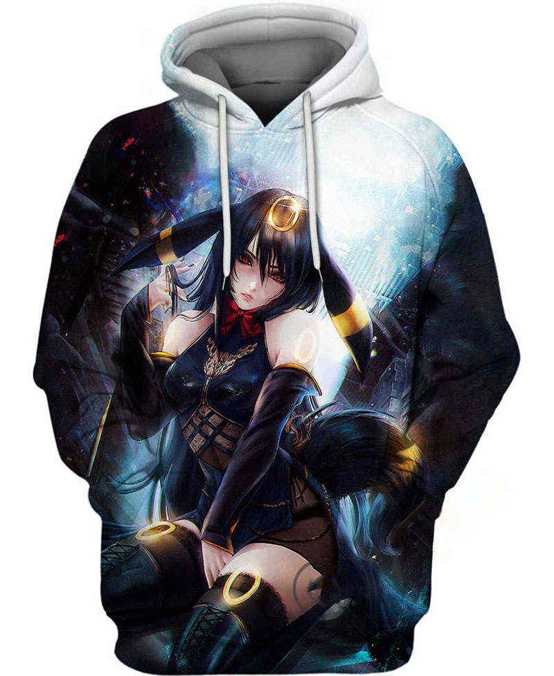 Gijinka Umbreon Hoodie 3D