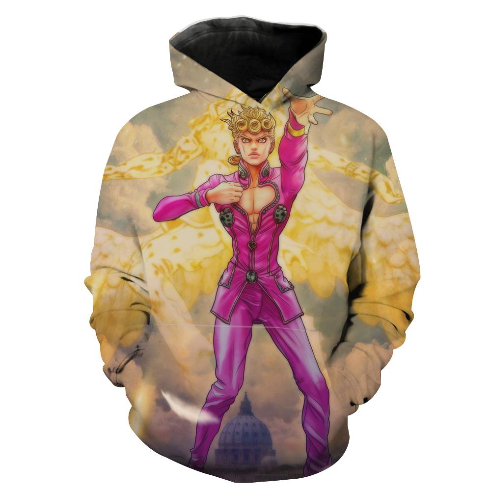 Giorno Stand Jojo Bizarre Stance Hoodie 3D