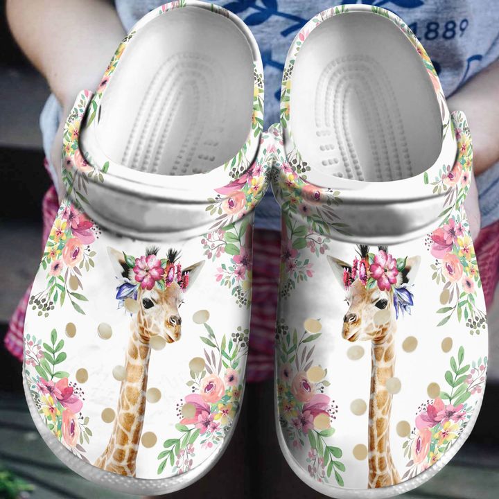 Giraffe Baby Crocs Clog Shoes