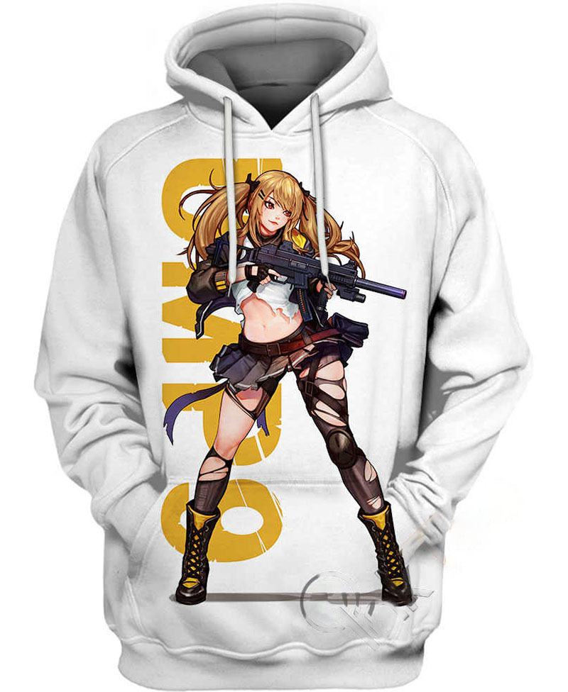 Girls Frontline Ump9 Hoodie 3D