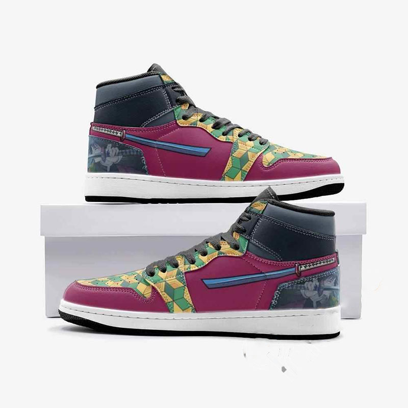 Giyu Tomioka Demon Slayer Custom Air Jordan Shoes