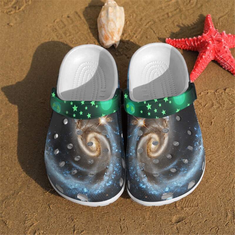 Glow In The Dark Crocs Clog Shoes