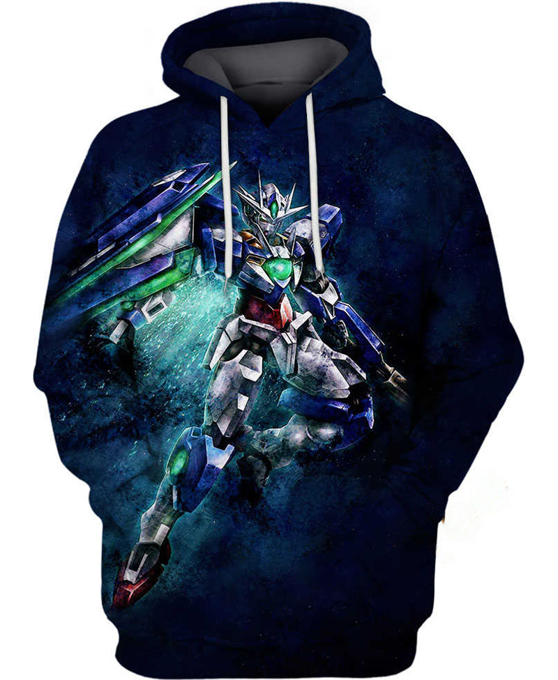 Gn-001 Gundam Exia Hoodie 3D