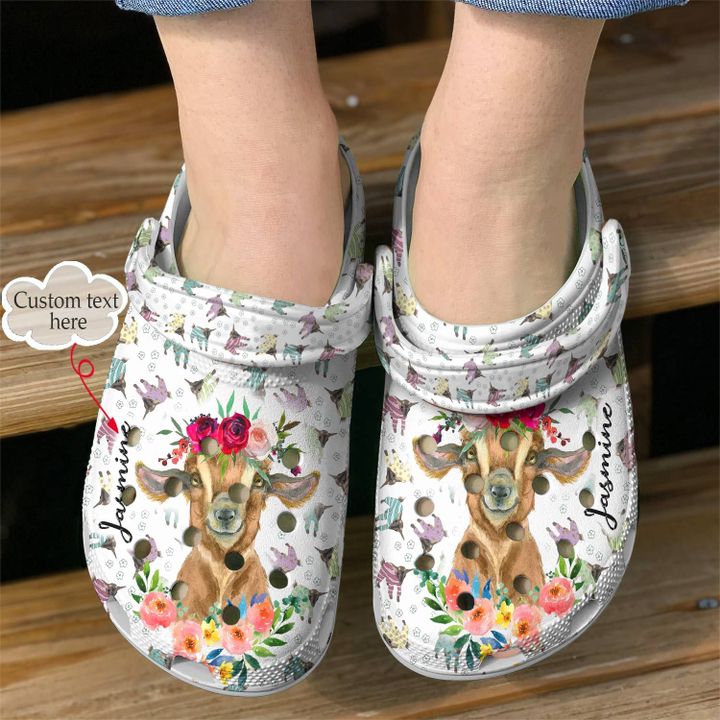 Goat Personalized Baa Day Crocs Clog Shoes