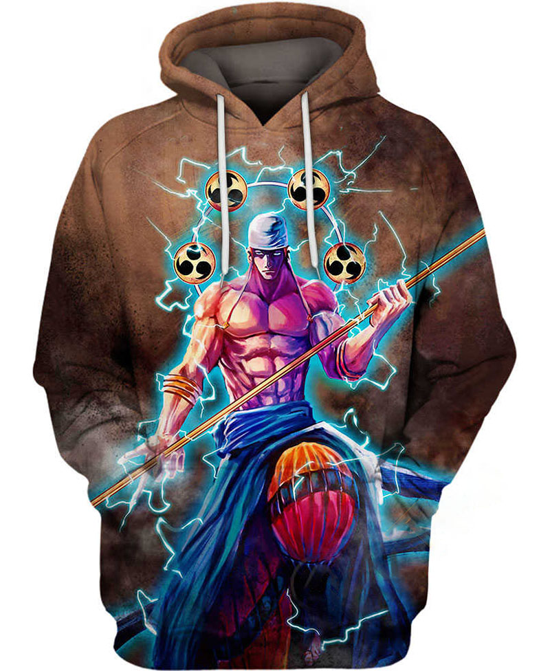 God Enel Hoodie 3D
