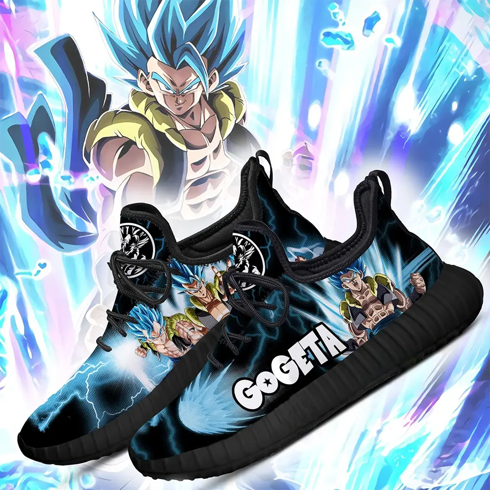 Gogeta Blue Dragon Ball Anime Amazon Reze Shoes
