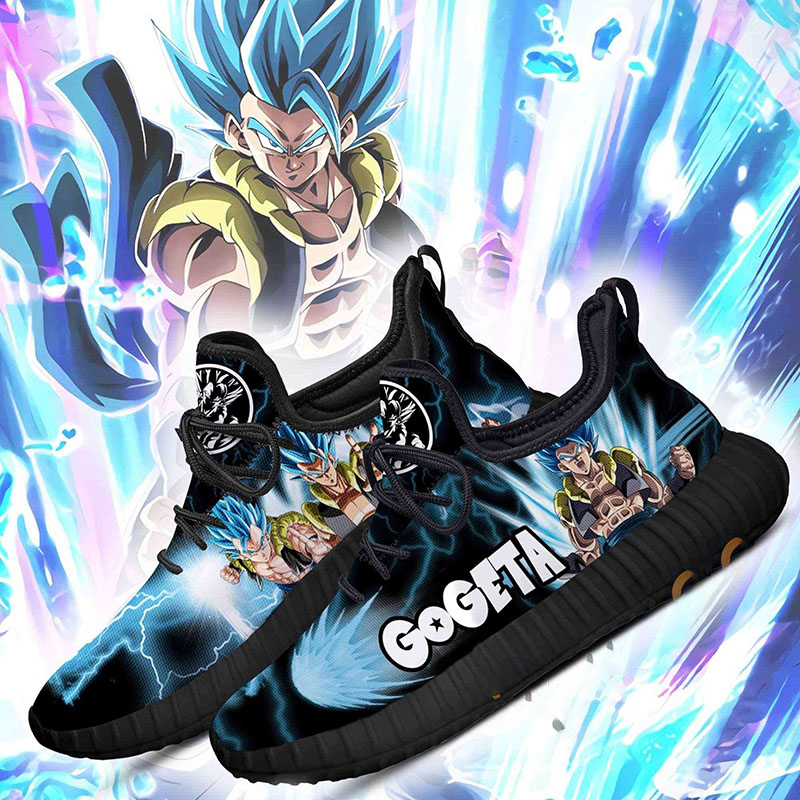 Gogeta Blue Dragon Ball Anime Reze Shoes